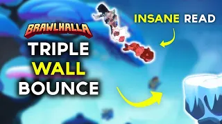 INSANE Zariel Triple Wall Bounce Read! - Brawlhalla twitch highlights #100