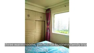 three warm rooms, perfect for business,family trip