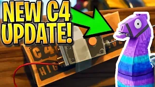 NEW FORTNITE C4 UPDATE GAMEPLAY + SUPPLY LLAMA DROPS! - Fortnite: Battle Royale | TBNRKENWORTH