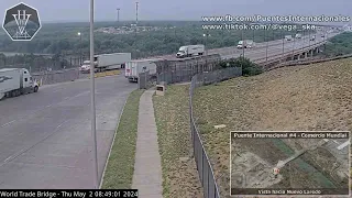 2024 05 02   Puente Internacional 4 viendo hacia Nuevo Laredo