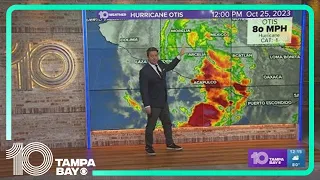 Tracking the Tropics: After making landfall in Mexico as Category 5 storm, Hurricane Otis quickly we