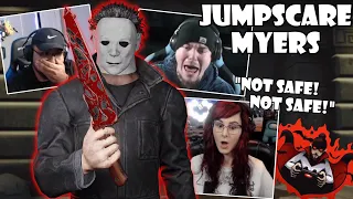 "Why Are You Like This?!" - Jumpscare Myers VS TTV's! | Dead By Daylight