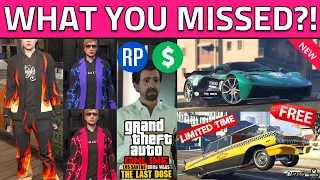 GTA 5 Online Weekly Update Today! Last Dose, Ocelot Virtue & Eudora, Flames Pants & Lighting Clothes