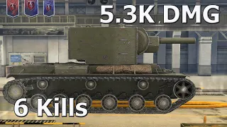 KV-2 · 5.3K Damage · 6 Kills · Wot Blitz
