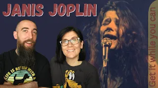 Janis Joplin - Get it while you can (REACTION) with my wife