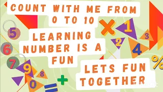 learning number from 0 to 10 |  number rhymes for children