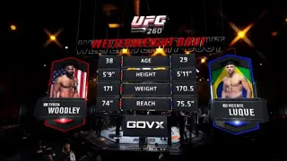 UFC 260: Woodley vs. Luque (Full Fight Highlights)