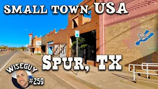 Spur, Texas ||| population 863 ||| small town, USA