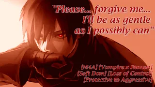 Hot Vampire Saves Your Life, But... He Can't Resist You [M4A] [Vampire ASMR] [Loss of Control]