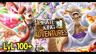 REVIVING with GEAR 5 LUFFY! Pirate King Adventures vs Blackbeard Level 100+!
