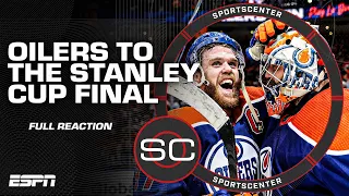 FULL REACTION: Oilers beat Stars in Game 6, advance to Stanley Cup Final 🏆 | SportsCenter