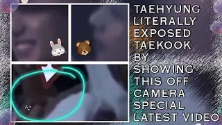 Focus!🥵💋Taehyung Literally Exposed Taekook By Showing This Off Camera (Latest)#jungkook#bts#taehyung