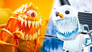 MONSTER Stinger Flynn VS FROSTY BOO (Garten of Banban Animation)