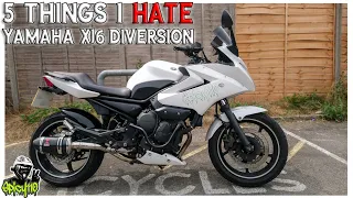5 Things I HATE about my Yamaha XJ6 Diversion!