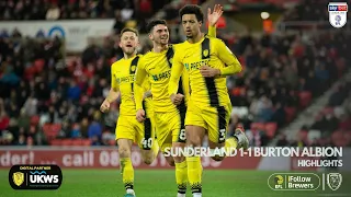 21/22 HIGHLIGHTS | Sunderland 1-1 Burton Albion