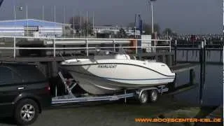 Quicksilver Activ 605 Sundeck mit Mercury F 100 EXLPT Testfahrt