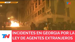 GEORGIA I Incidentes por la ley de agentes extranjeros