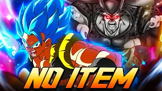 INSANE OP COMBO! Cell Max No Item Cleared w/ Movie Heroes (Gamma Friend Only) | DBZ Dokkan Battle