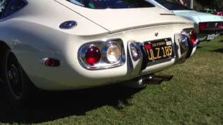 Toyota 2000GT start up!