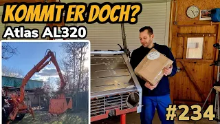 Atlas AL 320 Bagger neues ANGEBOT | Luxus für den UNIMOG | Galvanik | #vlog 234 Steelstyler_81