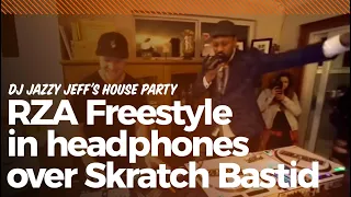 RZA Freestyle With Skratch Bastid @ DJ Jazzy Jeff's House Party