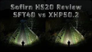 Sofirn HS20 Headlamp, SFT40 vs XHP50.2 Review, Dual LEDs, USB C