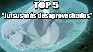 TOP 5: Jutsus más DESAPROVECHADOS de NARUTO. - Naruto/Naruto Shippuden.