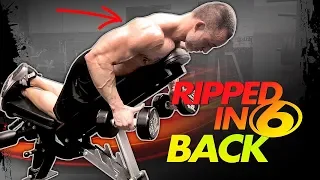 6 Minute Back Workout (WITH DUMBBELLS)