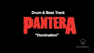 Pantera domınatıon Drum and Bass Backing Track