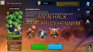 IAN'IN HALK ŞARKILARI CEHENNEM BOSLARI | Rise of Kingdoms