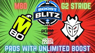 $15,000 BOOST BLITZ Tournament |G2 Stride vs M80 | Pros with Unlimited Boost | Semi-Final Edit