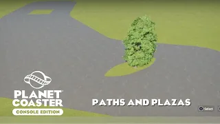 Paths and Plazas/Planet Coaster Console Edition Tutorial