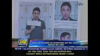 King of Hackers na bumiktima kay Bill Gates, nahuli ng CIDG