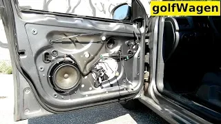 VW Golf 5 how to removal door panel