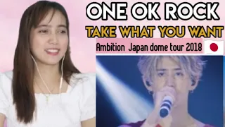 ONE OK ROCK -Take What You Want Ambitions JAPAN Dome Tour 2018 - REACTION VIDEO