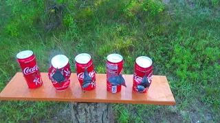 Эксперимент : Воздушка vs Coca cola (Пневматическая винтовка vs Cola cola)