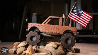 How To Make A Wooden Toy Monster Truck