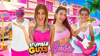 STUMBLE GUYS en LA VIDA REAL!! * Mapa Barbie *