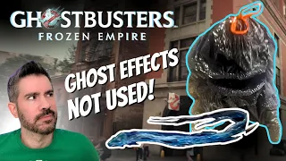 Ghostbusters Frozen Empire Effects Not Used | Test Footage | Practical Effects