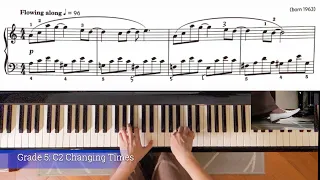 ABRSM 2021/2022 Grade 5: C2 Changing Times by Heather Hammond #abrsmpianoexam