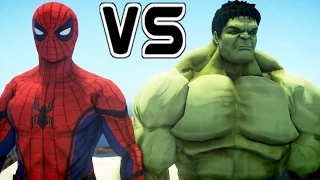 The Incredible Hulk vs Spider-Man (Civil War)