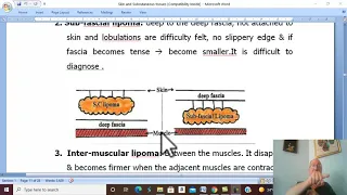 Skin and subcutaneous tissues in Arabic 7 (Lipoma) , by Dr. Wahdan