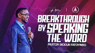 Breakthrough By Speaking The Word | Pastor Biodun Fatoyinbo | #COZATuesdays | 01-08-2023