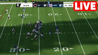 NFL LIVE🔴 Chicago Bears vs New York Giants | Week 4 NFL Full Game - 2nd October 2022