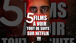 TOP 5 FILMS À VOIR ABSOLUMENT SUR NETFLIX 😱 !!!!! #shorts