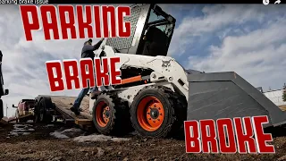 Bobcat S185 parking brake issue