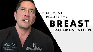 What are the different placement planes for breast augmentation