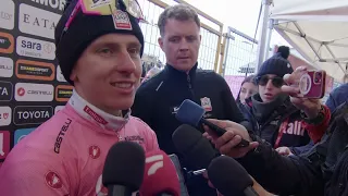 Tadej Pogačar - Interview at the finish - Stage 15 - Giro d'Italia 2024