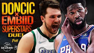 Luka Puts On a Show In a Superstars Duel vs Embiid 🔥🔥 | Feb 4, 2022 | FreeDawkins