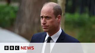 Prince William pulls out of memorial service due to 'personal matter' | BBC News